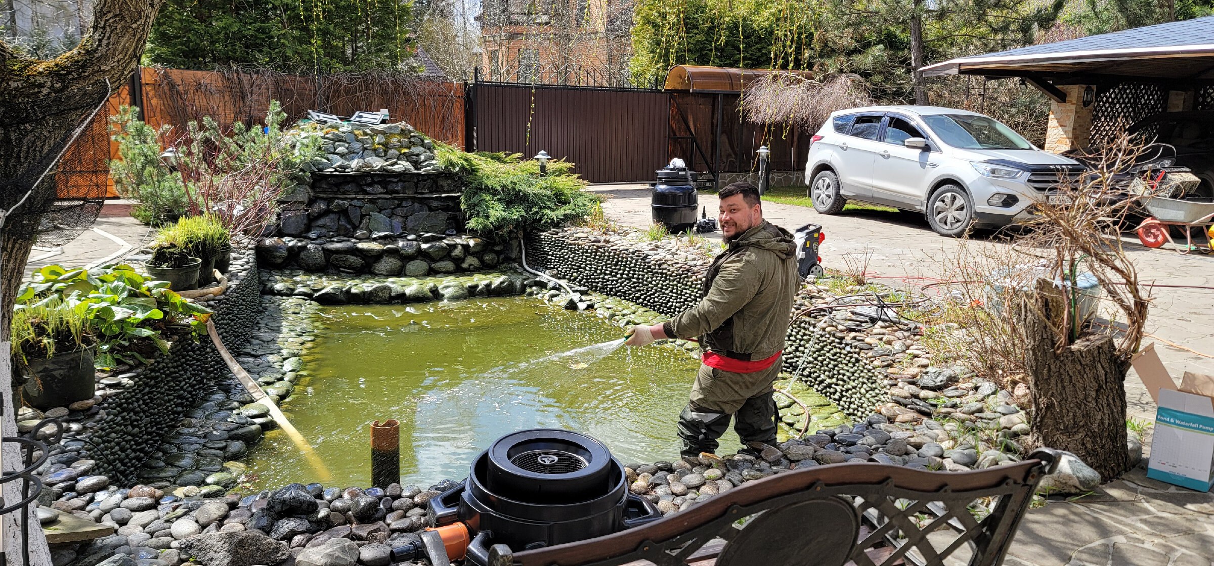 Výstavba nádrží Výstavba nádrží